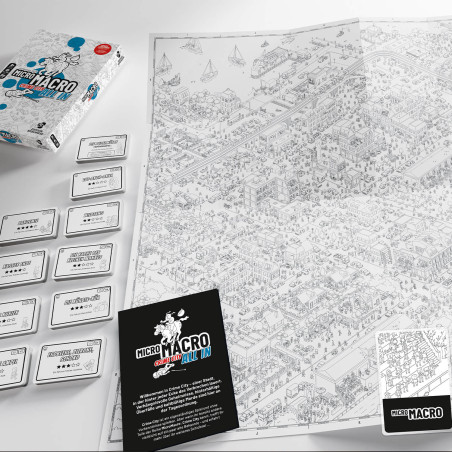 Hutter MicroMacro: Crime City 3 All In – Wimmelbild-Detektivspiel & Krimispiel