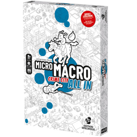 Hutter MicroMacro: Crime City 3 All In – Wimmelbild-Detektivspiel & Krimispiel