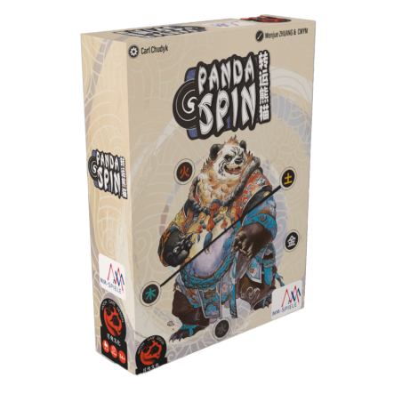 Hutter Trade Panda Spin – Schnelles Kartenspiel & Familienspiel ab 5 Jahren