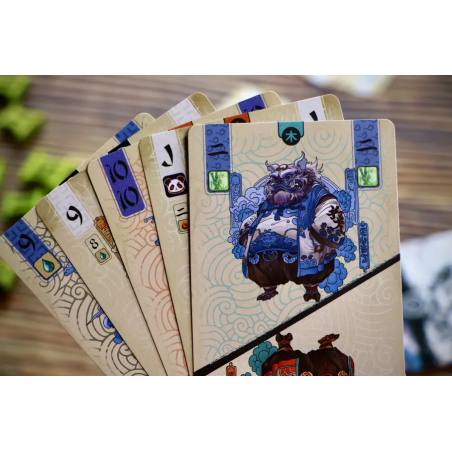 Hutter Trade Panda Spin – Schnelles Kartenspiel & Familienspiel ab 5 Jahren