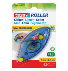 Idena Kleberoller ablösbar – Einweg, 8,5 m x 8,4 mm – Sauber & rückstandslos