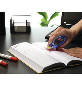 Idena Kleberoller ablösbar – Einweg, 8,5 m x 8,4 mm – Sauber & rückstandslos