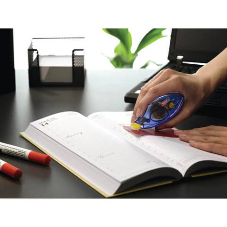 Idena Kleberoller ablösbar – Einweg, 8,5 m x 8,4 mm – Sauber & rückstandslos