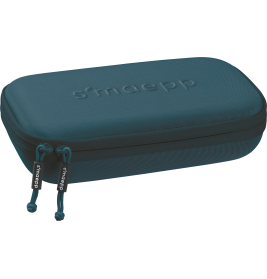 BRUNNEN Schlamper XL Hardcase 'Denim' – Stiftetui für Schule & Büro (smaepp)
