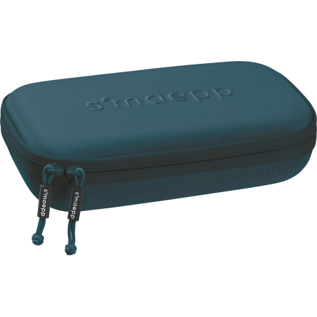 BRUNNEN Schlamper XL Hardcase 'Denim' – Stiftetui für Schule & Büro (smaepp)
