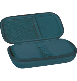 BRUNNEN Schlamper XL Hardcase 'Denim' – Stiftetui für Schule & Büro (smaepp)