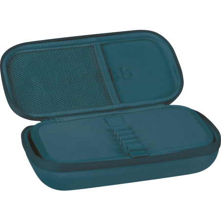 BRUNNEN Schlamper XL Hardcase 'Denim' – Stiftetui für Schule & Büro (smaepp)