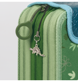 BRUNNEN Federmäppchen 3 RV Dino - 3 Reißverschlussfächer & cooles Design