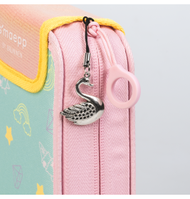 BRUNNEN Federmäppchen 2 Klappen Unicorn - Zauberhaftes Mäppchen für die Schule