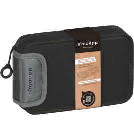 BRUNNEN Federmäppchen 2 Klappen Onyx - Klassisches Mäppchen für die Schule