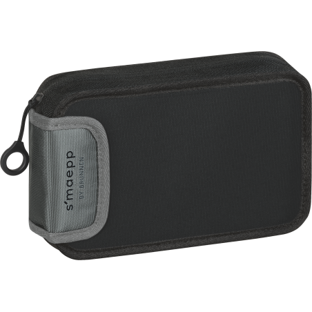 BRUNNEN Federmäppchen 2 Klappen Onyx - Klassisches Mäppchen für die Schule