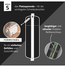 BRUNNEN Schlamper S Rosa - Kompaktes Federmäppchen für Stifte