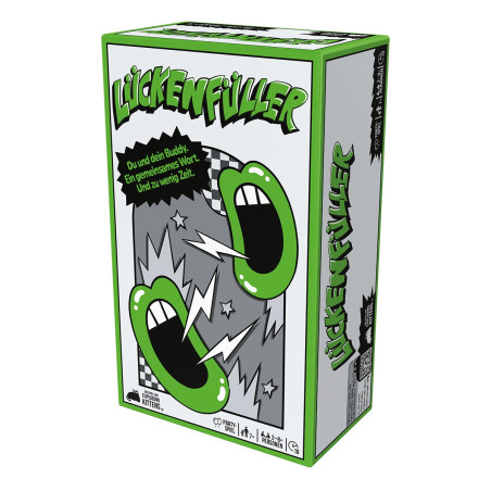 Asmodee™ Lückenfüller – Kreativspiel für spontane Unterhaltung & mehr Fantasie