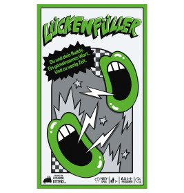 Asmodee™ Lückenfüller – Kreativspiel für spontane Unterhaltung & mehr Fantasie