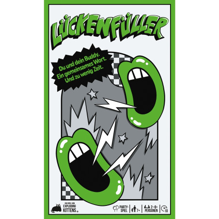 Asmodee™ Lückenfüller – Kreativspiel für spontane Unterhaltung & mehr Fantasie