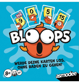 Asmodee™ Bloops – Schnelles & lustiges Kartenspiel für die ganze Familie mit Sammelspaß