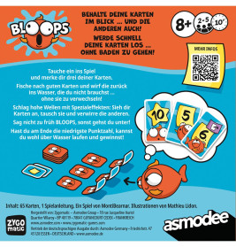Asmodee™ Bloops – Schnelles & lustiges Kartenspiel für die ganze Familie mit Sammelspaß