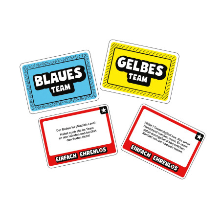 Asmodee™ Einfach Ehrenlos – Lustiges Partyspiel für Lacher & unvergessliche Abende