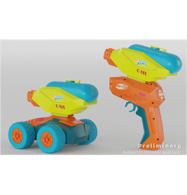 Carrera® RC Nerf Super Soaker Water Blaster – Ferngesteuerter Wasserblaster Ready-to-Run!