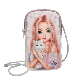Depesche TOPModel Smartphonetasche BLOOMING KITTY – Stylish & sicher für dein Smartphone