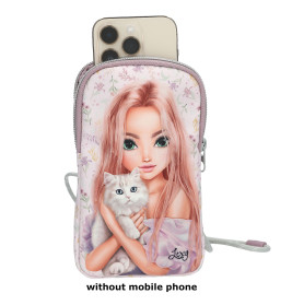 Depesche TOPModel Smartphonetasche BLOOMING KITTY – Stylish & sicher für dein Smartphone