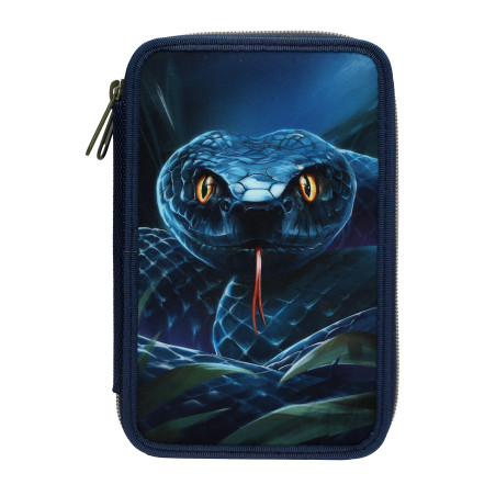 Depesche Adventure World 2-Fach Federtasche – Robust, abenteuerlich & ungefüllt