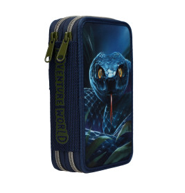 Depesche Adventure World 2-Fach Federtasche – Robust, abenteuerlich & ungefüllt