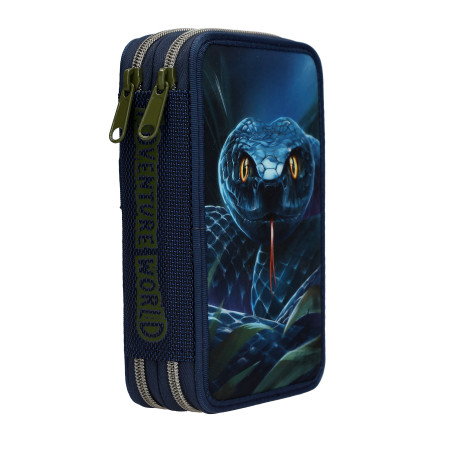 Depesche Adventure World 2-Fach Federtasche – Robust, abenteuerlich & ungefüllt