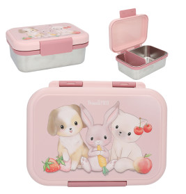 Depesche Princess Mimi Brotdose Edelstahl – Robust, BPA-frei & märchenhaft (ca. 18x13x6cm)