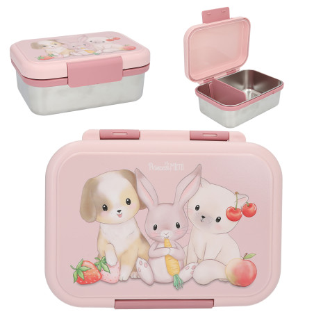 Depesche Princess Mimi Brotdose Edelstahl – Robust, BPA-frei & märchenhaft (ca. 18x13x6cm)