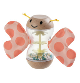 Hape Regenmacher Rosalie E8531B – Musikinstrument für Kinder. Beruhigende Klänge & auditive Förderung