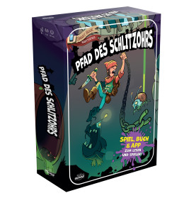 AMIGO: Pfad des Schlitzohrs SmartBook BoardGame – Interaktives Lesen & Spielen für jedes Alter