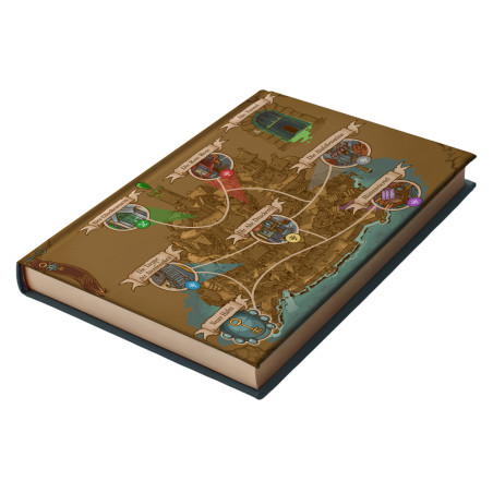 AMIGO: Pfad des Schlitzohrs SmartBook BoardGame – Interaktives Lesen & Spielen für jedes Alter