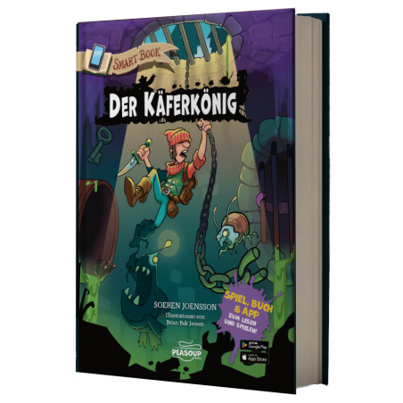 AMIGO: Pfad des Schlitzohrs SmartBook BoardGame – Interaktives Lesen & Spielen für jedes Alter