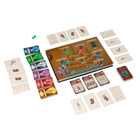 AMIGO: Pfad des Schlitzohrs SmartBook BoardGame – Interaktives Lesen & Spielen für jedes Alter