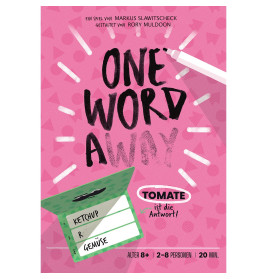 Asmodee One Word Away – Kooperatives Wortspiel für 3-6 Spieler, ab 8 Jahren