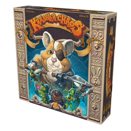 Asmodee Krabbler-Chaos – Lustiges Geschicklichkeitsspiel für 2-4 Spieler