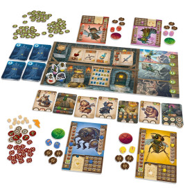 Asmodee Krabbler-Chaos – Lustiges Geschicklichkeitsspiel für 2-4 Spieler