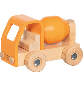 Gollnest & Kiesel Betonmischer aus Holz – Drehbare Trommel | Rollenspielzeug für Kinder