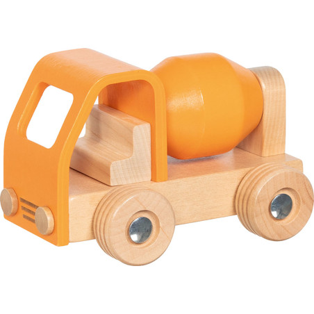 Gollnest & Kiesel Betonmischer aus Holz – Drehbare Trommel | Rollenspielzeug für Kinder
