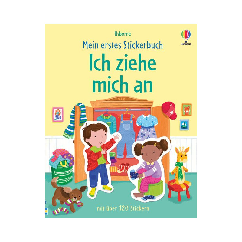 dtv-Deutscher Taschenbuchverlag: Stickerbuch für Kleine Anziehen | Kleidung & Kreativität