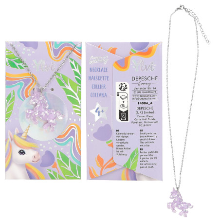 Ylvi Kette Einhorn Glitzer