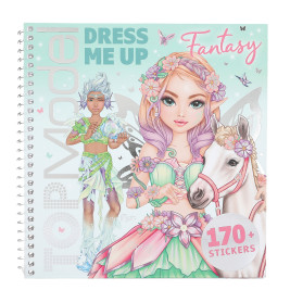 Depesche TOPModel Dress Me Up Fantasy | Stickerbuch für magische Looks!