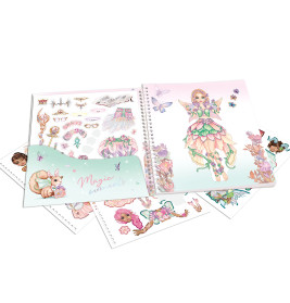 Depesche TOPModel Dress Me Up Fantasy | Stickerbuch für magische Looks!