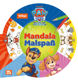 Carlsen Verlag: PAW Patrol Mitmachbuch Mandala Malspaß – Kreativität & Feinmotorik fördern