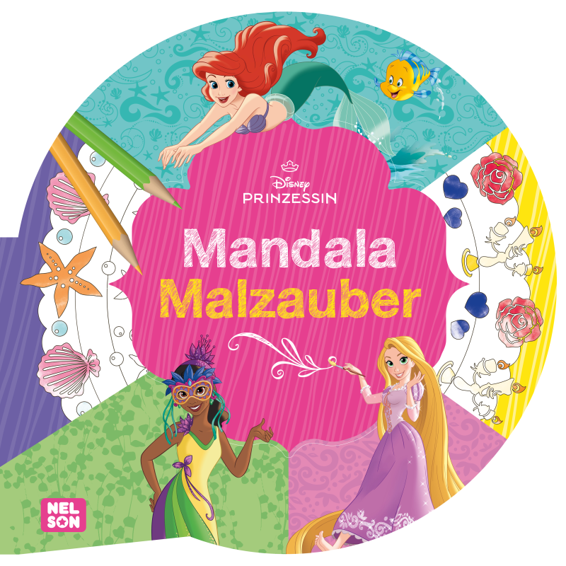 Disney Prinzessin: Mandala-Malzauber