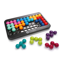 smart games IQ Puzzler Pro XXL – Logikspiel mit 120 2D & 3D Aufgaben ab 6 Jahren