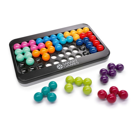 smart games IQ Puzzler Pro XXL – Logikspiel mit 120 2D & 3D Aufgaben ab 6 Jahren