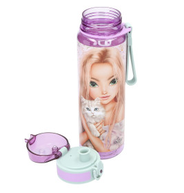 Depesche TOPModel Trinkflasche BLOOMING KITTY – 500ml, BPA-frei, auslaufsicher