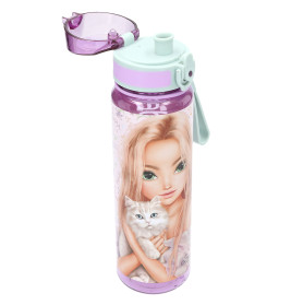 Depesche TOPModel Trinkflasche BLOOMING KITTY – 500ml, BPA-frei, auslaufsicher